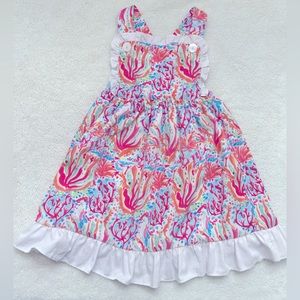 Coral dress 4t